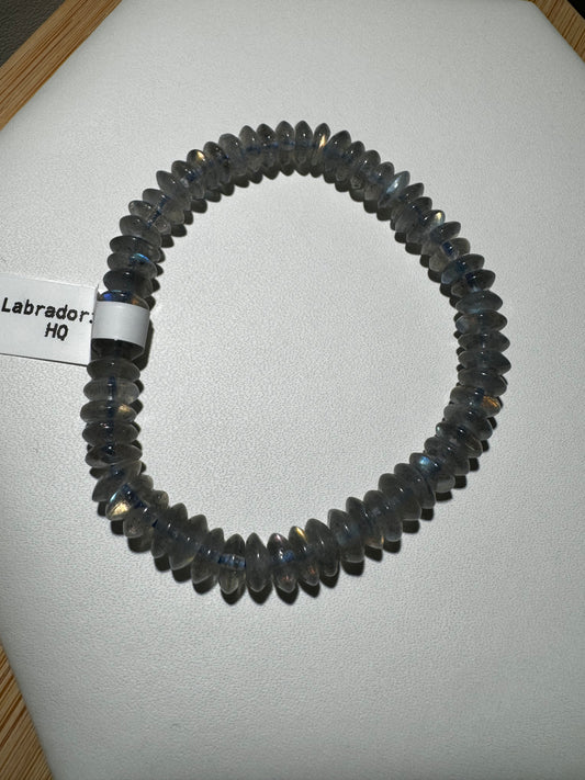 Labradorite rondelle L1