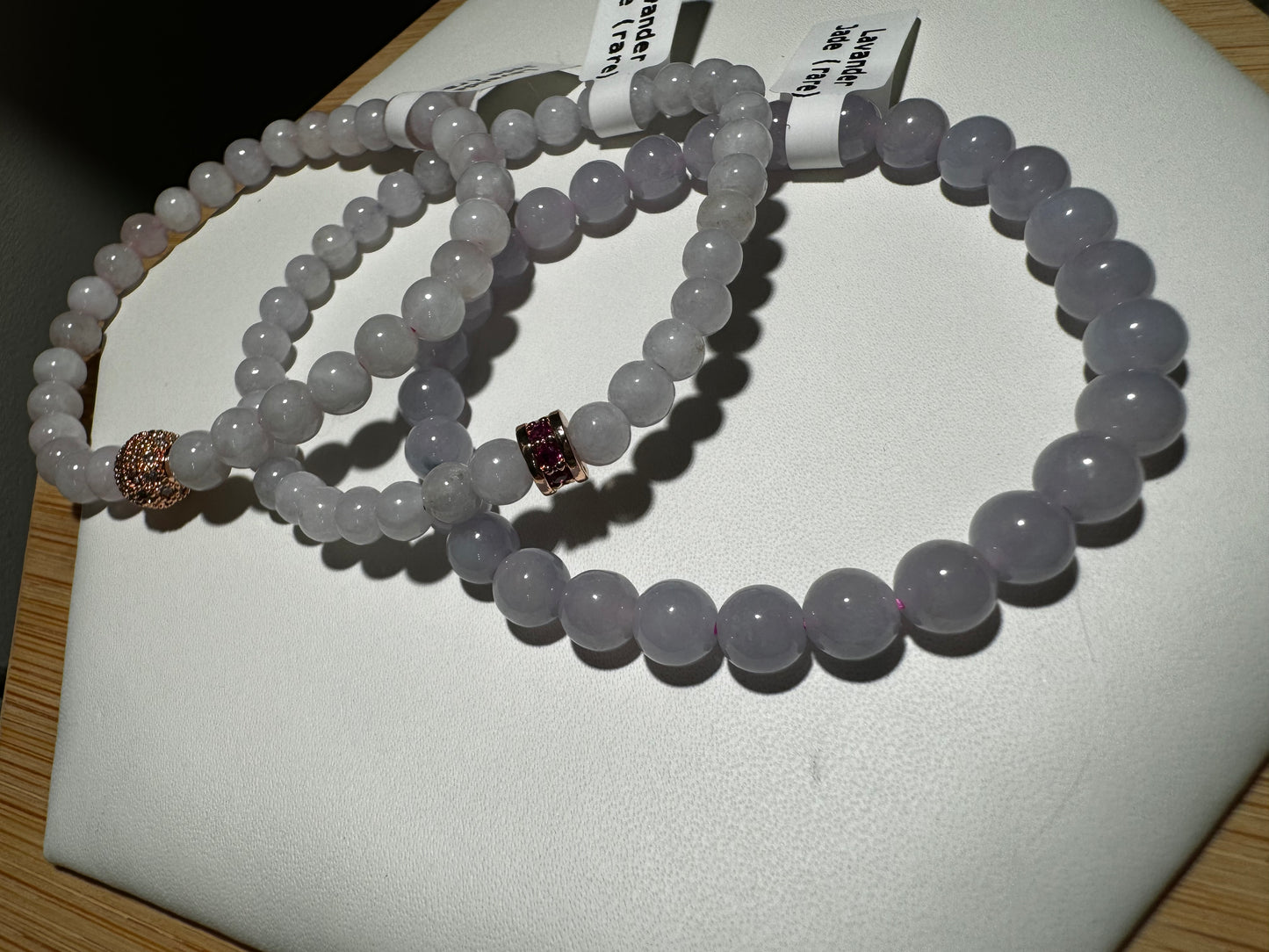 Lavender Jadeite ~5-6mm