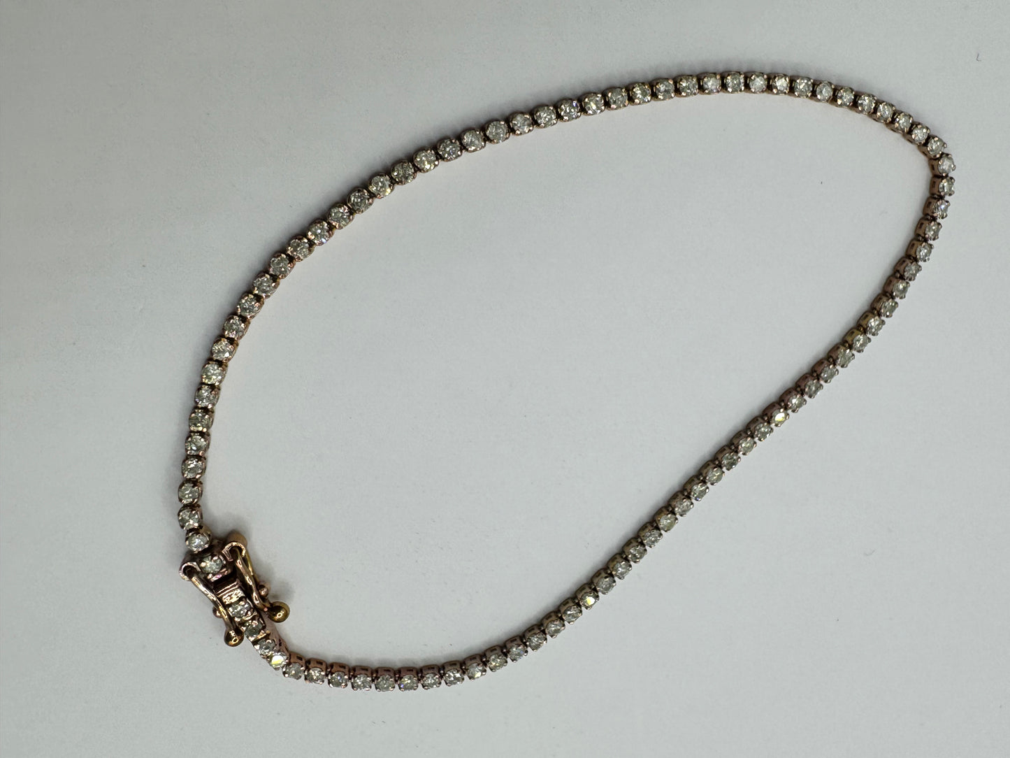 K18 Tennis Bracelet 1ct