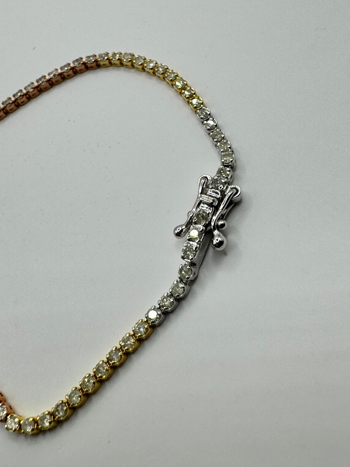 K18 Tennis Necklace 1ct