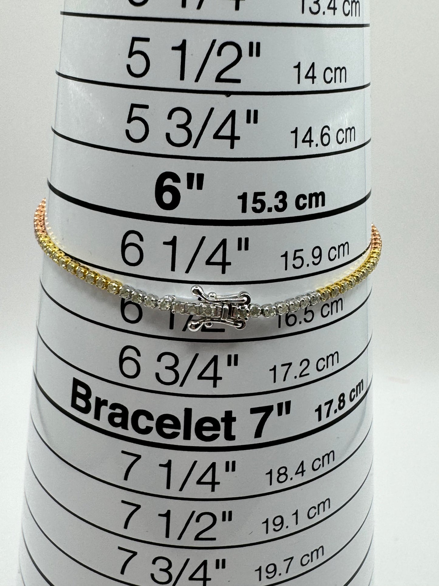 K18 Tennis Necklace 1ct