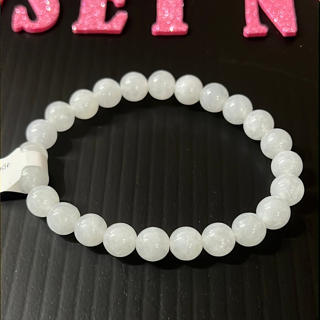 White Jade high quality 8.2mm