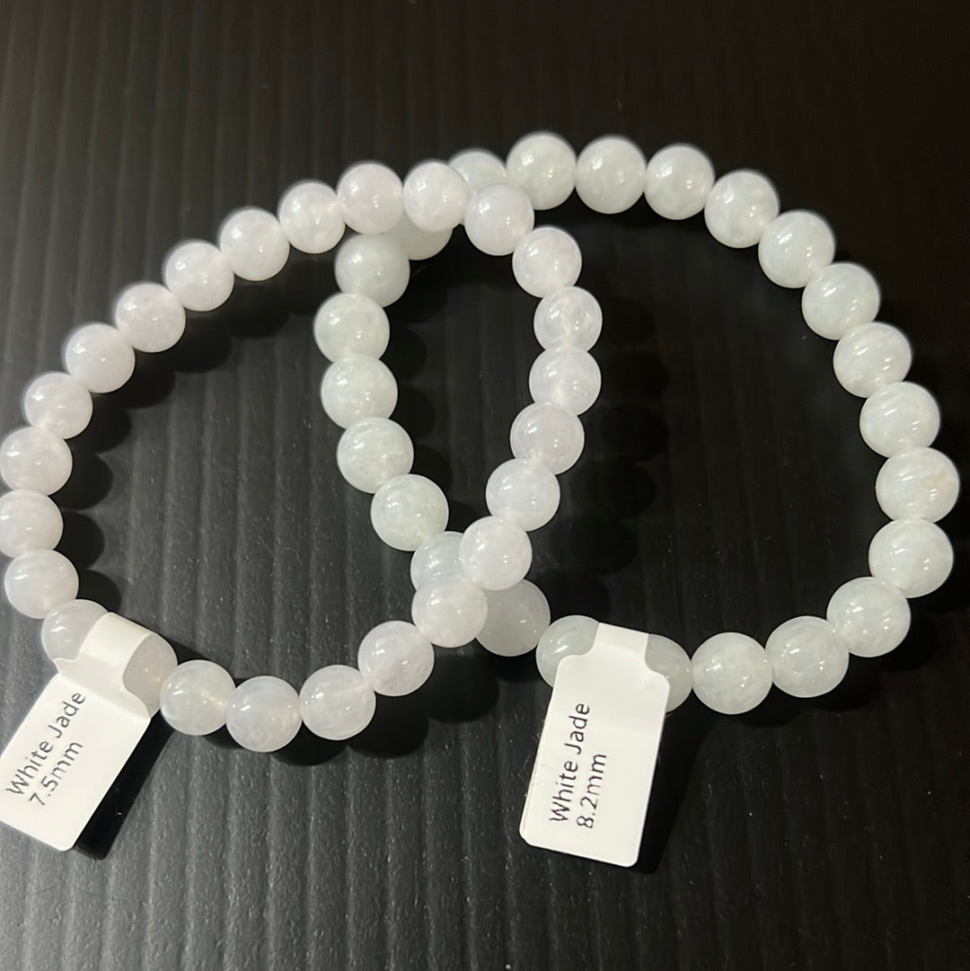 White Jade high quality 8.2mm