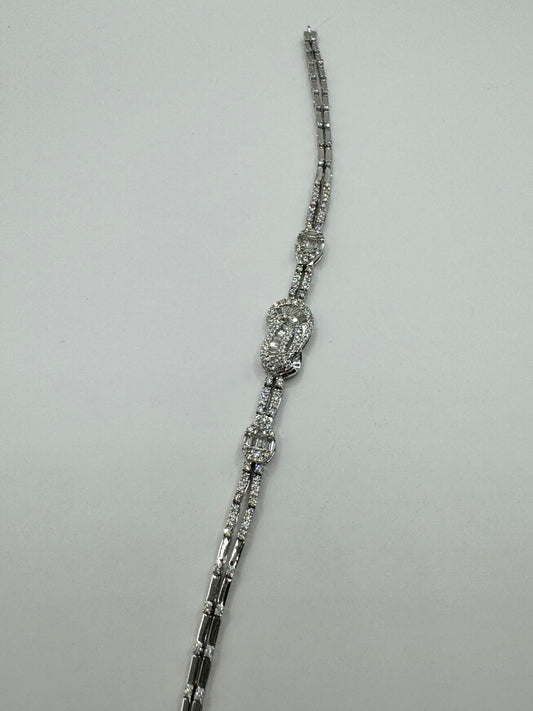 K18 WG Diamond bracelet