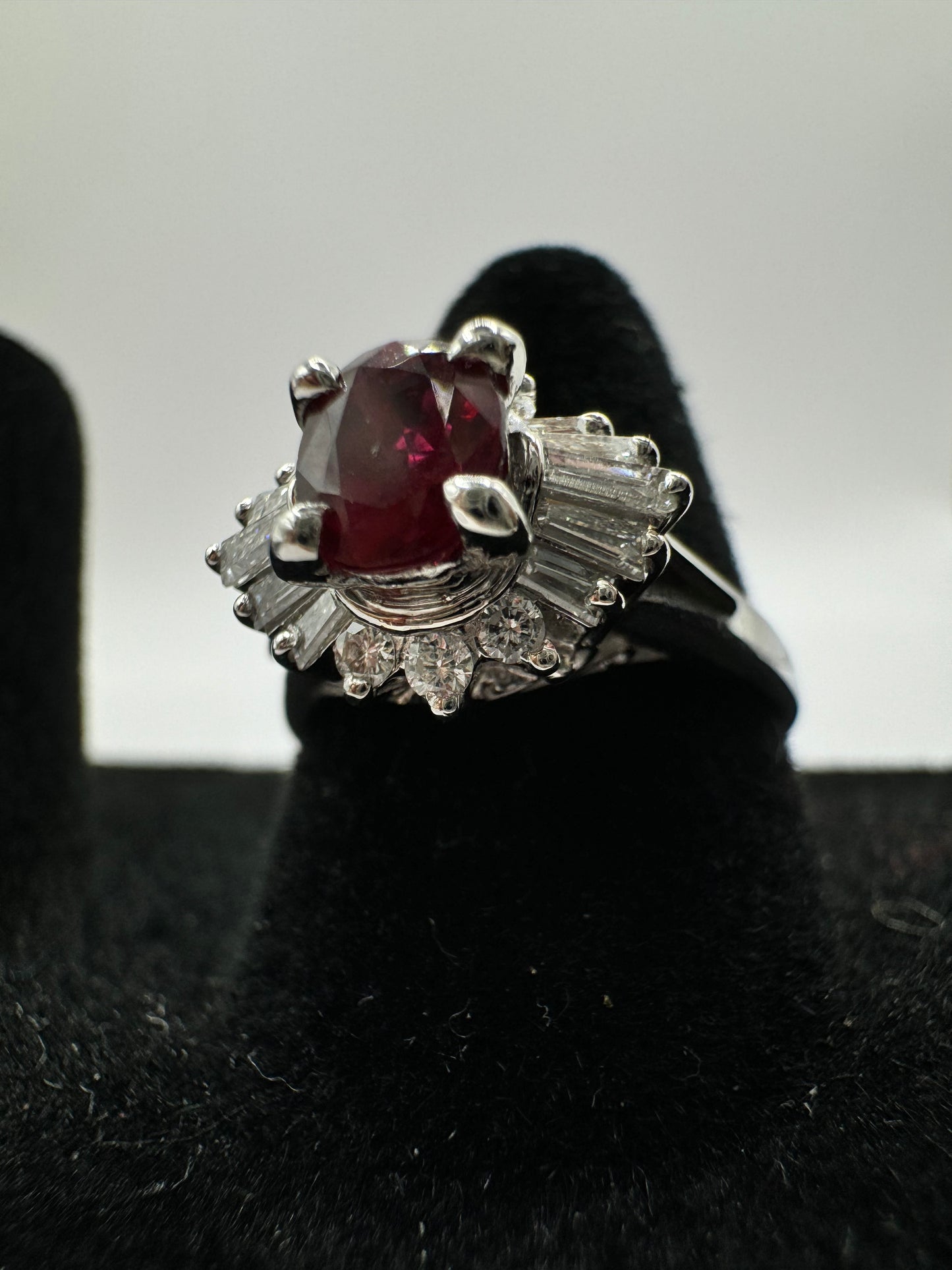 PT900 Ruby ring