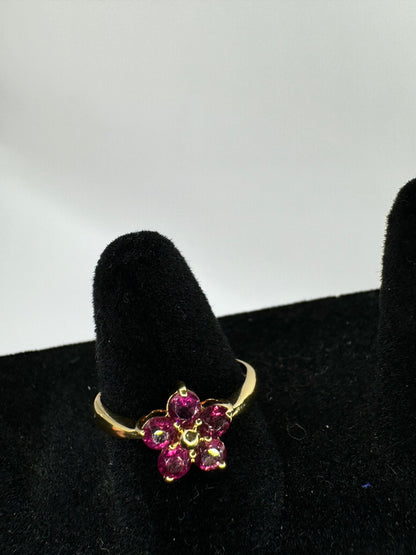 K18 Pink Tourmaline ring