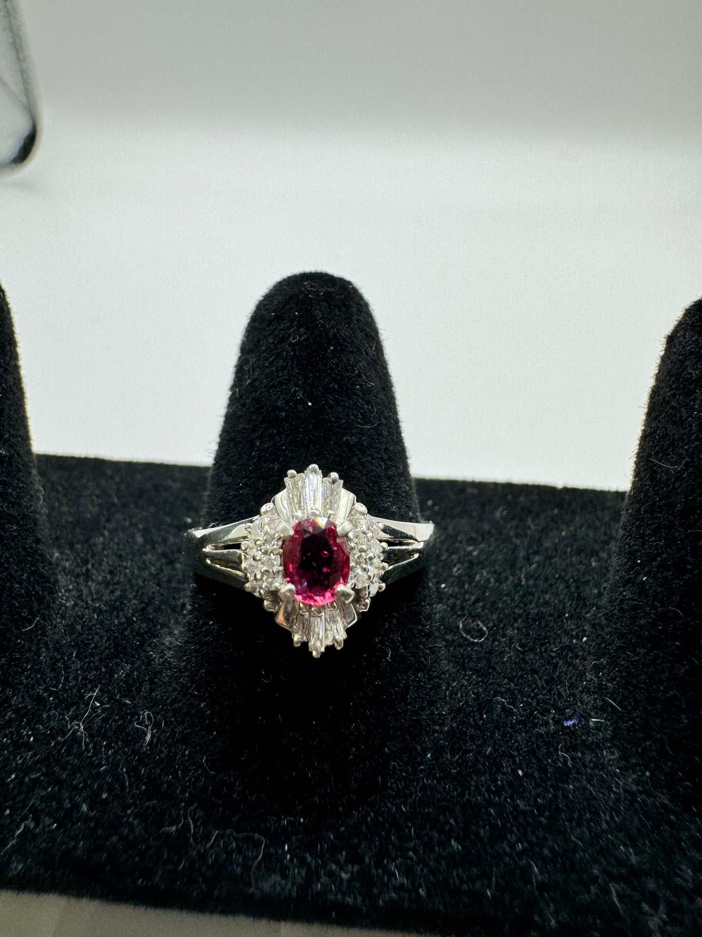 PT900 Ruby ring