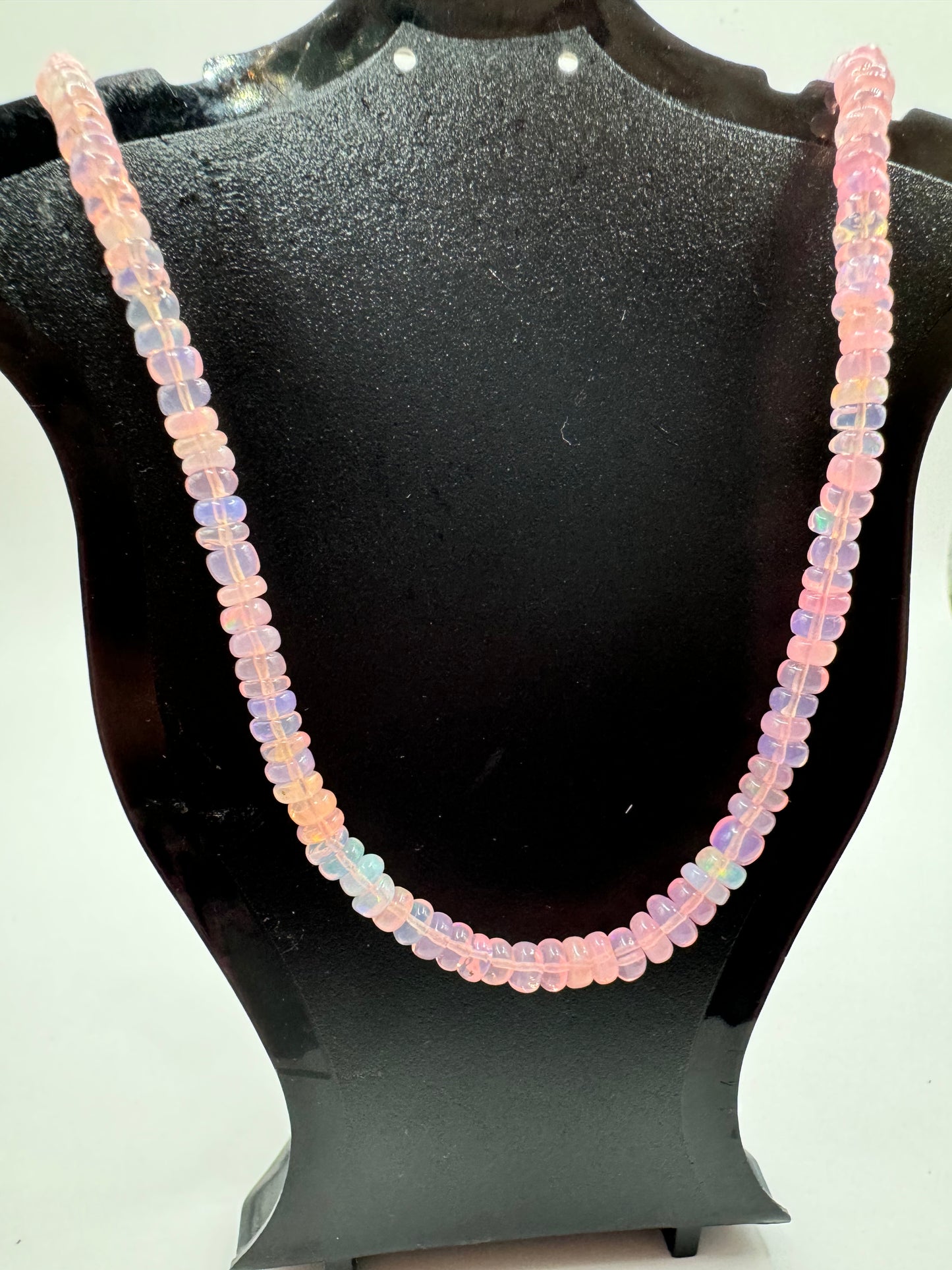 K18 Pink Opal Necklace