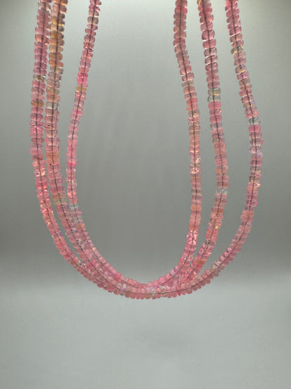 K18 Pink Opal Necklace